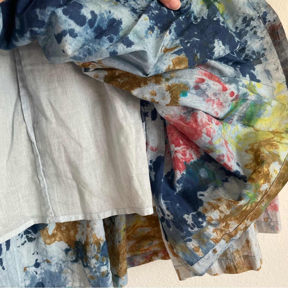 Perks and Mini Multicolor Tie-Dye Midi Skirt - Picture 7 of 8